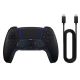 Sony PlayStation 5 DualSense Wireless Controller Midnight Black + USB-C Cable