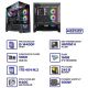 H610M Core i5 14th Gen 16GB 1TB SSD 5060 8GB with K Gaming 245-B Gaming PC (ZGames Exclusive)